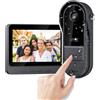 TKMARS Videocitofono Senza Abbonamento e Senza WiFi ,Campanello Senza Fili da Esterno con Schermo IPS da 4,3, Video Citofono conTelecamera 1080P, Grandangolo 170°, Senza WiFi né App,Impermeabile IP67,