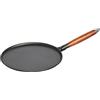 STAUB 40509-525-0 Crepiera con Manico in Legno, 28 cm