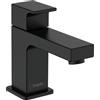 hansgrohe Vernis Shape Rubinetto 70 per acqua fredda senza set di scarico, nero opaco, 71592670