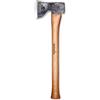 Hultafors Ascia da carpentiere forgiata a mano STÅLBERG 500mm I Hultafors I Forgiata in Svezia I 1225g Ascia premium con manico in hickory I Affilatura Scandi I Incluso paralama in pelle I 841730