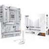 ASUS TUF Gaming B850-PRO WiFi7 Neo, Scheda Madre AMD ATX, 14+2+1 Fasi Alimentazione, Slot DDR5, PCIe 5.0 Ready, 3 slot M.2, WiFi 7, Ethernet Realtek 2,5 GB, USB-C da 20 Gbps, Aura Sync, Bianco