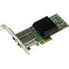KALEA-INFORMATIQUE Scheda controller PCIe x4 LAN 10G in fibra SFP+ a 2 porte con chipset MELLANOX ConnectX-4, supporto RDMA, SR-IOV, PXE