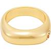 Michael Kors Premium Donna Anello in ottone color oro, MKJ86017106