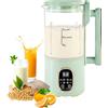 TECKZOON Macchina latte di soia 800 ml, preparatore latte vegetale, testa macinazione inox 20 lame, programmi intelligenti, sicurezza bambini, spegnimento automatico, mantenimento caldo, autopulizia
