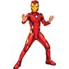 Rubie's Costume Iron Man Rosso, Marvel, Avengers, 7-8 anni, per bambino Carnevale