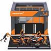 Burago BBURAGO PIT STOP McLaren MCL38 (2024) #4 Norris, Playset con Diorama, Veicolo in Scala 1:43 e 6 Meccanici, Replica Dettagliata con Licenza Ufficiale McLaren, Età Consigliata 3+ Anni