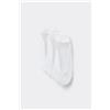 Tezenis 3 Paia Calzini Fantasmini Con Cotone E Silicone Donna Bianco