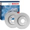 BOSCH Set Dischi Freno BD1687 - Dischi Freno Solidi di 280mm - Asse Anteriore - Conformi al regolamento ECE-R90 - Lunga Durata, Anticorrosione Avanzata - 2 Dischi