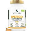 Amoseeds Iperico BIO | Erba di San Giovanni | Concentrato di Ipericina | Buon Umore, Rilassamento, Sonno | 90 capsule vegane da 350 mg | Qualità Superiore