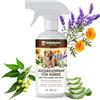 Veddelholzer Spray da 500 ml per Cani Spray lenitivo per irritazione della Pelle con Nano-Argento, Aloe Vera e Calendula, nutriente e idratante per Tutti i Tipi di Pelo