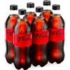 Coca-Cola Zero Zuccheri, Tutto il Gusto della Formula Coca-Cola Senza Calorie, Bottiglia PET 100% riciclabile - 6 Bottiglie da 660 ml