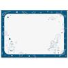 SIGEL HO955 Sottomano in carta «Space Notes», formato A3, 80 g/m² FSC, blocco a strappo, antiscivolo | per disegnare, scrivere e lavoretti creativi | blu scuro/bianco, 30 fogli