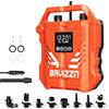 BAVIZZN Pompa SUP 22 PSI 12 V CC - Pompa per paddleboard a due stadi con spegnimento automatico, adatta per gonfiaggio e sgonfiaggio di paddleboard, gommoni e sport acquatici