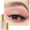 Lestpola Velvet Ombretto liquido, Nude Rose Liquid-to-Powder Eyeshadow impermeabile, finitura opaca naturale, formula, resistente alle pieghe, ombretto vegano altamente pigmentato, trucco 07