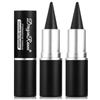 Pakivs 2 Pezzi Matita Eyeliner Gel Impermeabile Retrattile Nero Naturale Anti Sbavature Lunga Tenuta Per Donne Mature E Trucco Occhi Fumoso Quotidiano