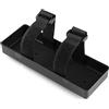KEEDA Supporto per vano batteria in plastica per 1/8 1/10 RC Crawler Car AXIAL SCX10 D90 TRX4 accessori (nero)