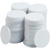 Smartdealspro Mini contatori da poker in plastica opaca, 32 mm, con scatola portaoggetti, 100 pezzi, colore: bianco