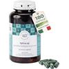 Severino Becagli Spirulina made in Tusca Spirulina Biologica Pura Becagli 180 Capsule - 560mg, Integratore Spirulina Dimagrante Forte 100% Vegetale, Coltivata in Toscana, Fonte Naturale di Proteine e Vitamine, Omega 3