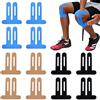 YASQZ 12 Pezzi Kinesio Tape Sportivo, Precut Tape Kinesiologico Impermeabile e Traspirante per il Ginocchio, Nastri Kinesiologici Elastici per Maggiore Stabilità durante lo Sport (Nero, Blu, Beige)