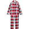 United Colors of Benetton Pig(Giacca+Pant) 40EP4P00C Set di Pigiama, Rosso, M Uomo