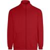 Mukua SZ270U Cooper; Felpa Unisex Cerniera; Colore Red; Taglia XS, Rosso, X-Small