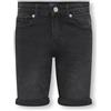 ONLY & SONS Osjply WB 2796 Pim DNM Pantaloncini Noos, Nero delavé, 170