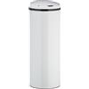 relaxdays 10026542_0 relaxdays Sensor Mülleimer 50,0 l weiß