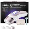 Braun Skin I·Expert Epilatore Luce Pulsata Smart, Epilazione Laser Peli Donna A Casa, Riduzione Permanente Dei Peli, App Gratuita, Pochette, Rasoio Gillette Venus, 3 Testine, PL7311