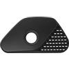BOBIKE 8015300356 - Piastre Poggiapiedi Paio per Seggiolino Posteriore Junior Bici Portapacchi One Junior, Nero