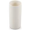 Le Coq Porcelaine LE COQ Aphros Porta grissini bianco lucido e matt diametro cm 6 h cm 13 - Confezione 6 pezzi