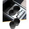 YEE PIN Compatibile con BYD Dolphin EV 2023-2026, portabevande per auto, inserto in TPE, portabottiglie, consolle centrale, porta bicchieri, accessori interni Dolphin (non per Dolphin Surf!)