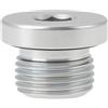 OTOTEC 1 vite di scarico dell'olio M18x1,5 23127602815 Tappo a vite in acciaio inox compatibile con BMW E81 E82 E87 E87 LCI E88 F20
