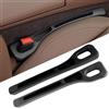 Flycppo Riempitivi per Sedile Auto,2 Pezzi Tappo per Sedile Auto,Car Seat Gap Filler,Universale Riempimento per Fessure del Divario del Sedile Anteriore 'Auto(Nero)