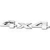 Ymhapp Chrome 4X4 Auto Auto Logo Decalcomania Emblema Adesivo per Dodge Ford Truck per Jeep Grand Cherokee Wrangler Compass Accessori Esterni