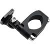 Asudaro Staffa per Faretto Moto - Supporto per Faro e Fendinebbia Led Off Road Light - Barra Orizzontale con Morsetto per Tubo e Base di Montaggio