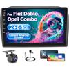 Inefala 2+64GB 9'' Android 15 Autoradio per Fiat Doblo/Opel Combo 2 DIN