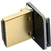 CY CYFPVHDMI Connettore HDMI tipo A maschio angolato a 90 gradi per riprese aeree FPV HDTV Multicottero