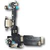 DHLK® Connettore Dock di Ricarica Compatibile con iPhone 15 - Charging Port Cavo Flessibile, Nero A2846,A3092, A3090