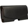 TECHGEAR [CAPSULE Holster] Custodia orizzontale in pelle PU con clip da cintura e passante per Samsung S22 Ultra, S21Ultra, S20 Ultra, Note 20 Ultra, Note 10 Plus, A03s, A12, A21s, A32 5G, A13, A71,