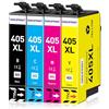 SINOPRINT 405XL Cartucce d'inchiostro Compatibili per Cartucce Epson 405 XL Multipack per Workforce Pro WF-7830 WF-7840 WF-3820 WF-3825 WF-4820 WF-4825 WF-4830 WF-7835 WF4830 WF4820 WF7830 WF7840