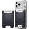 Spigen Classic C1 MagFit Portafoglio (3 carte) MagSafe Wallet Magnetico Portacarte Compatibile con iPhone 17/16/15/14/13/12 Modelle, Accessori MagSafe - Graphite