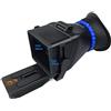 YaelHelens Mirino LCD professionale per fotocamera, ingrandimento 3x, compatibile con schermo da 3 a 3,2 pollici, parasole per fotocamere reflex e mirrorless