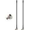 Bingfu Antenna 4G LTE Interna 3dBi TS9 per Adattatore Dongle USB Hotspot Modem Router 4G LTE MiFi WiFi Mobile Netger Nighthawk M1 MR1100 M2 MR2100 AC785 AC797 AC790 AC810 LB2120 ZTE, 2 Pacchi