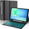 JADEMALL Custodia Tastiera per Samsung Tab S10 FE 10.9 2025/S9 FE 10.9 2023