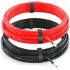 AUPROTEC Cavo per veicoli 6,0 mm² Set 2 colori da 5m FLRY-B in anello