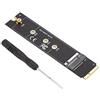ASHATA Scheda Adattatore SSD M2 SATA - per Scheda Riser per Disco Rigido a Stato Solido 2012 A1465 A1466, Dimensioni SSD M.2 di Tipo B supportate: 22 * 30/22 * 42/22 * 60/22 * 80.
