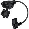 YINGAYOU Cavo C13 C14 con Montaggio su Pannello a Copertura Impermeabile 10 A 250 V Cavo Alimentazione C13 C14 per Computer, Monitor, PDU (90 Gradi Nero, 0.5 m)