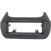 tomzz Audio 2408-002 Cornice radio compatibile con Citroen Nemo Fiat Qubo Fiorino Peugeot Bipper nero