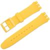 BBZ 17MM Cinturino in Silicone Compatibile con Swatch Watch Strap