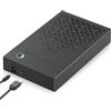 Leikurvo Docking station per dischi rigidi SATA HDD e SSD da 2,5/3,5, docking station da 5 Gbps, USB C/USB 3.0 SATA HDD Docking Station UASP Docking Station, supporta una capacità di 6 TB